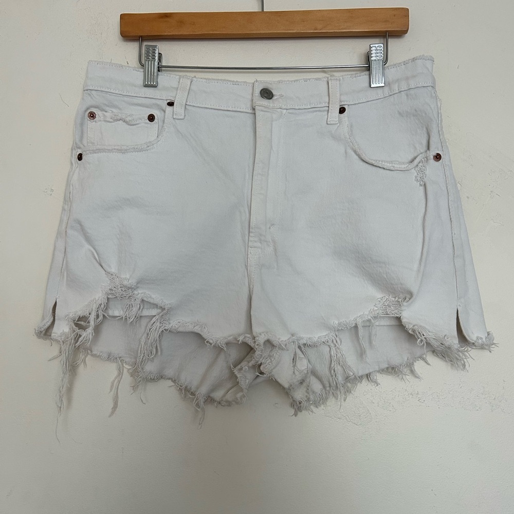 Abercrombie & fitch The cut off shorts high rise